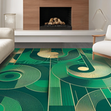 Abstract Tiled Motif(Green)