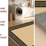 Contemporary Neutral Tone Trellis Motif(Beige)