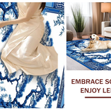 Sophisticated Blue Toned Lattice Style(Blue)