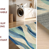 Marine Life Treasure Digital Print With Nautical Charm And Seashell(Beige)