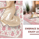 Contemporary Light Floral Elegance(White)