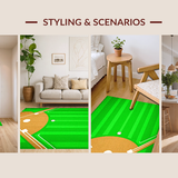 Fun Rustic Sports Field Inspiration(Green)
