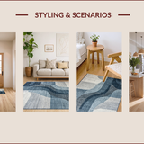 Elegant Abstract Layers(Blue)