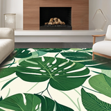 Elegant Tropical Flora Visual(Green)