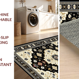 Luxurious Vintage Damask Motif(Black)