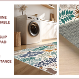 Modern Jungle Print Mat(White)