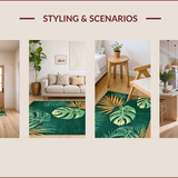 Vibrant Tropical Leaf Aesthetic(Green)