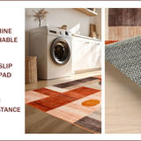 Bold Abstract Geometric Fusion(Orange)