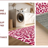 Modern Baby Pink Leopard Print Nursery(Pink)