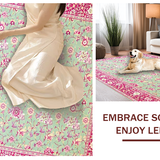 Vintage Pink Botanical Design(Ivory)