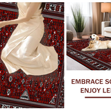 Elegant Symmetrical Geometric Arrangement(Red)