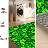 Rustic Earthy Shamrock Motif(Green)