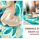 Whimsical Sea Life Print(Blue)
