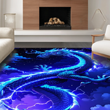 Magical Lightning Creature Artwork(Blue)