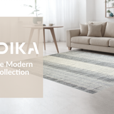 Artful Striped Motif with Flair(Gray)