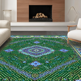 Traditional Floral Arch Motif(Green)
