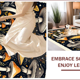 Witchy Black Kitchen Runner(Orange)