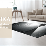 Dynamic Contemporary Patterned Design(Black)