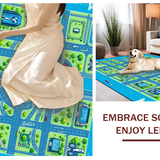 Charming Child Friendly Urban Map Design(Blue)