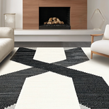 Rustic Chevron Neutral Palette(Black)