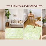 Trendy Faded Tribal Motif(Green)
