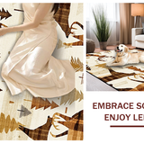 Whimsical Natural Hide Motif(Beige)