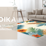 Bright Artistic Nature Motif(Beige)