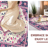 Romantic Pink Floral Whimsy(Ivory)