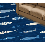Colorful Fishing Lure Aesthetic(Blue)