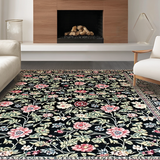 Rustic Elegant Black Medallion(Black)