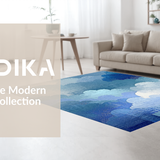 Modern Dreamy Sky Motif(Blue)