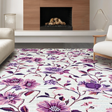 Luxurious Textured Blossom Aesthetic(Purple)