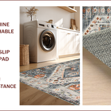 Elegant Grey Tiled Motif(Gray)