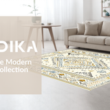 Artful Creamy Medallion Theme(Beige)