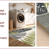 Elegant Earthy Monstera Motif(Gray)
