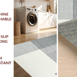Modern Earth Tones Round Composition(Gray)