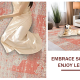 Sophisticated Neutral Floral Design(Red)
