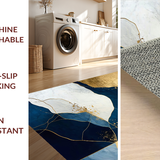 Striking Navy Blue Artistic Flair(Blue)