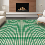 Transitional Medallion with Warm Accents(Green)