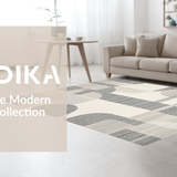 Artful Cream and White Contrast(Beige)