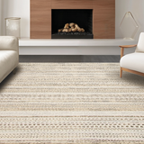 Contemporary Twisted Fiber Style(Beige)