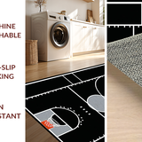 Playful Graphic Court Layout(Black)