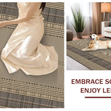 Chic Earth Tone Geometric Design(Beige)