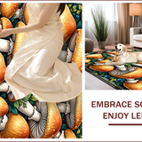 Whimsical Non Slip Floor for Kitchen Comfort(Orange)