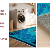 Vibrant Oceanic Tones Nautical Flair(Blue)
