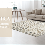Rustic Earth Tone Diamond Shapes(Beige)
