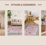 Pastel Floral Medallion Elegance(Pink)