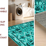 Artful Symmetrical Color Palette(Blue)