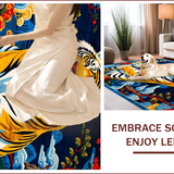 Ethnic Colorful Animal Print(Blue)