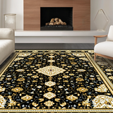 Elegant Gold Medallion(Black)